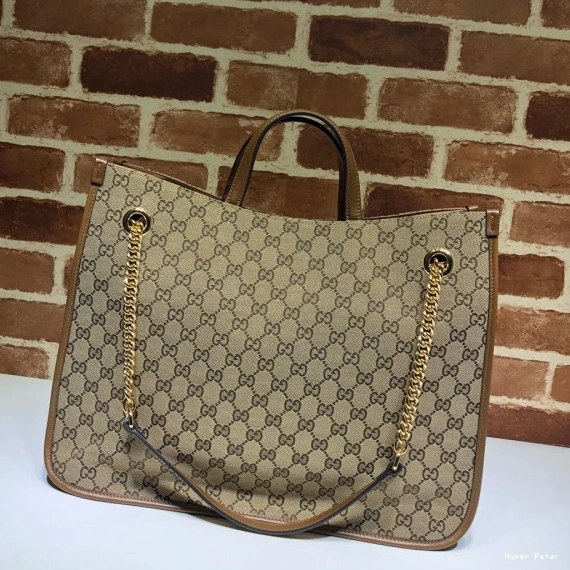 Hyper Peter 1955 GUCCI large Horsebit bag tote 0818
